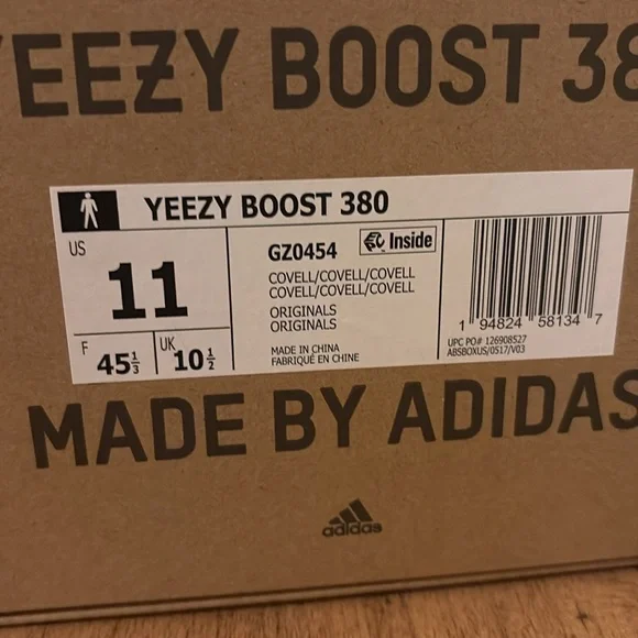 Yeezy 380 Covellite size 11